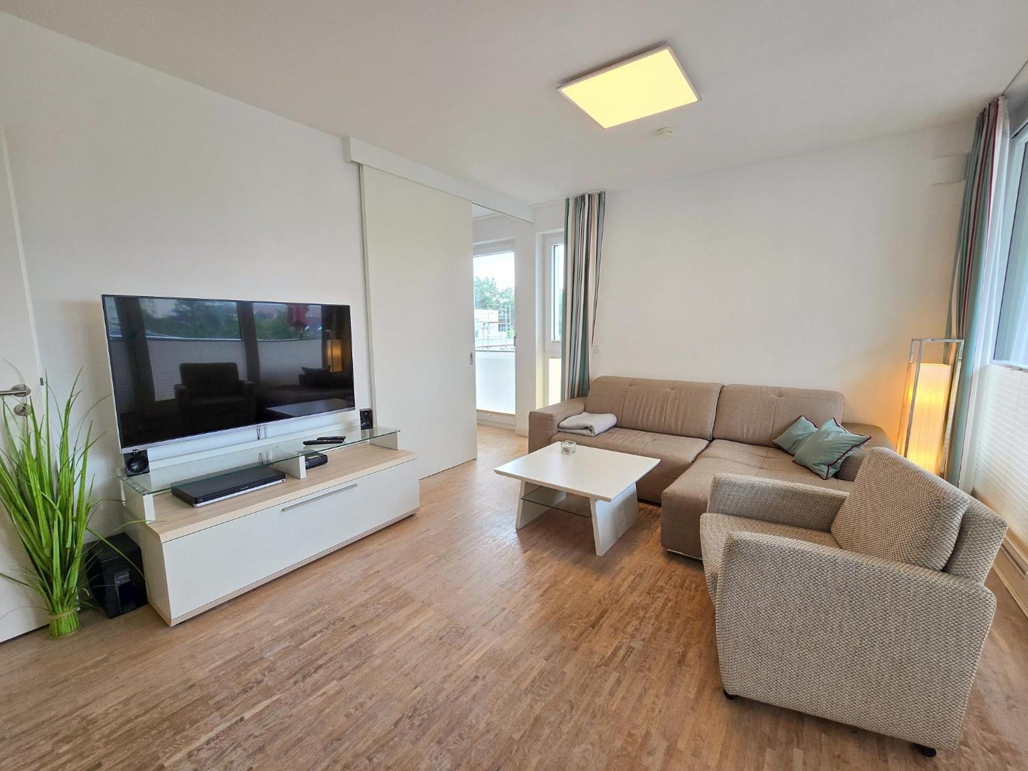 Strandvillen Binz - Ferienwohnung Mit 1 Schlafzimmer Und Balkon Dr-421 Esterno foto